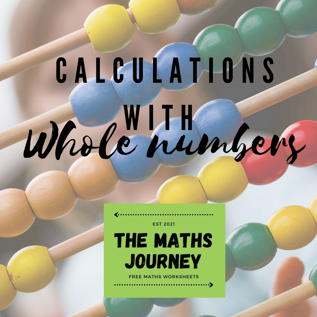 calculations with whole numbers for grade 7 maths